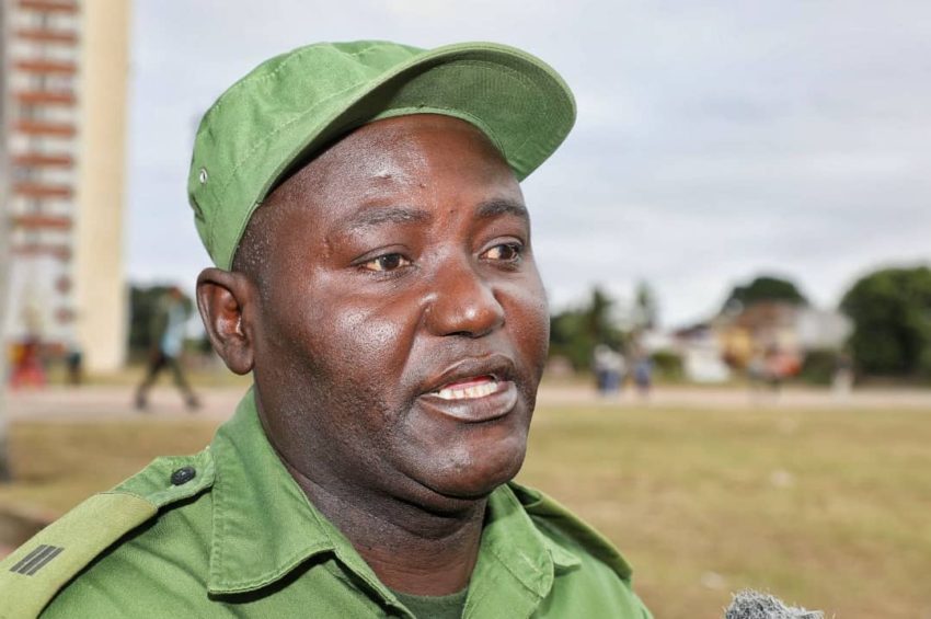 Yohandris Varona Torres, militar cubano que fue parte de la seguridad de Maduro.